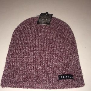 Brand new with tags Yea Nice beanie. One size fits